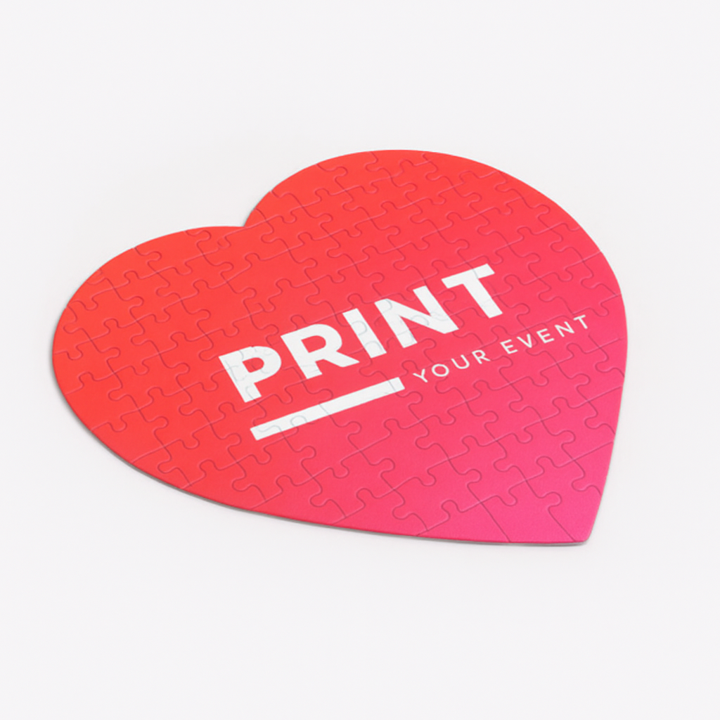 Heart-shaped jigsaw puzzles