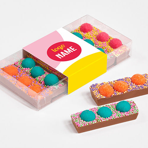 Chocoladerepen met sleeve vanaf 10 stuks