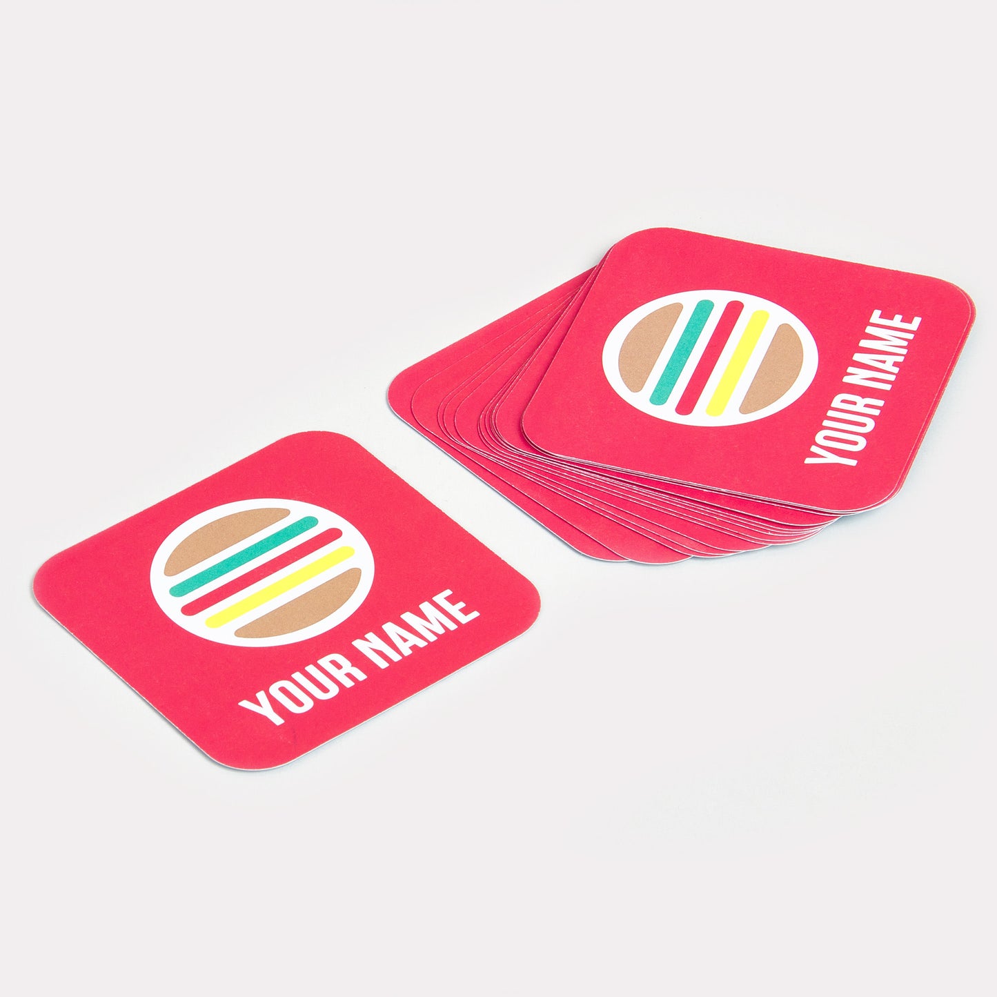 Papieren onderzetters vanaf 1.000 stuks