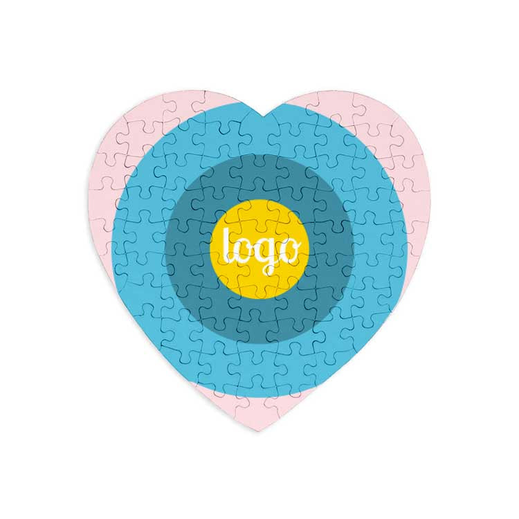 Heart-shaped jigsaw puzzles