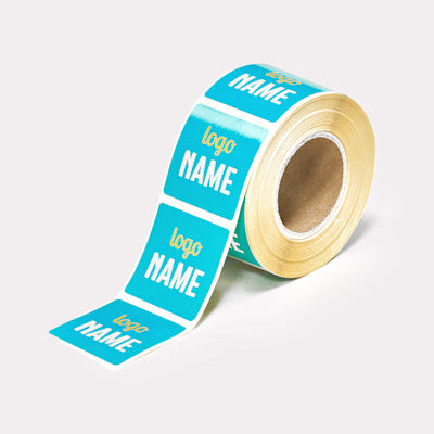 Stickers op rol vanaf 100 stuks