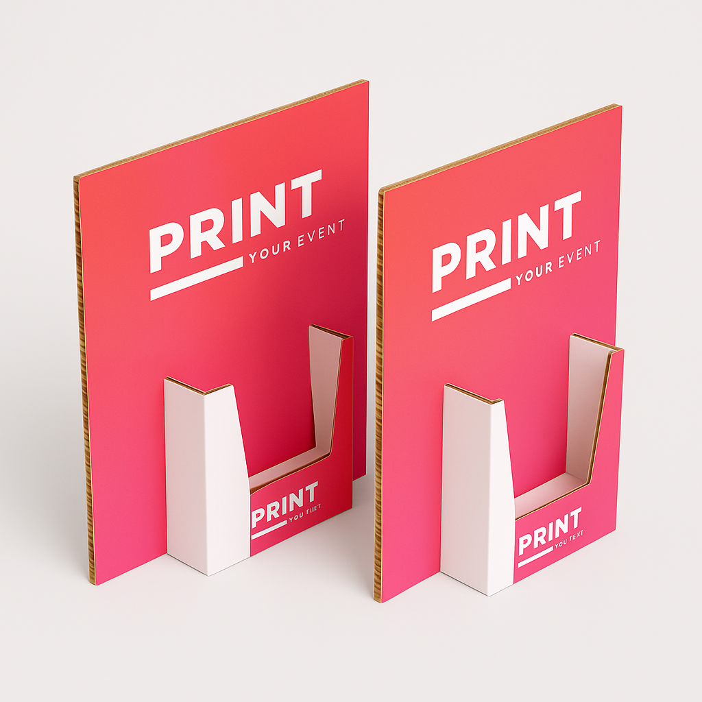 Brochure displays