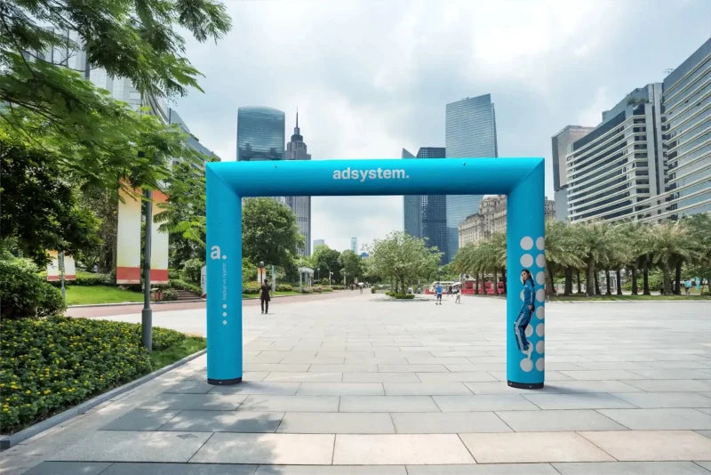 Gate Air Square Reclame Boog