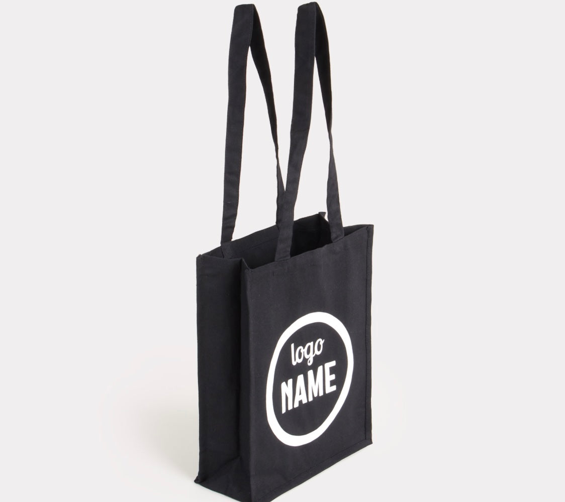 Canvas shopping bags from 100 pieces