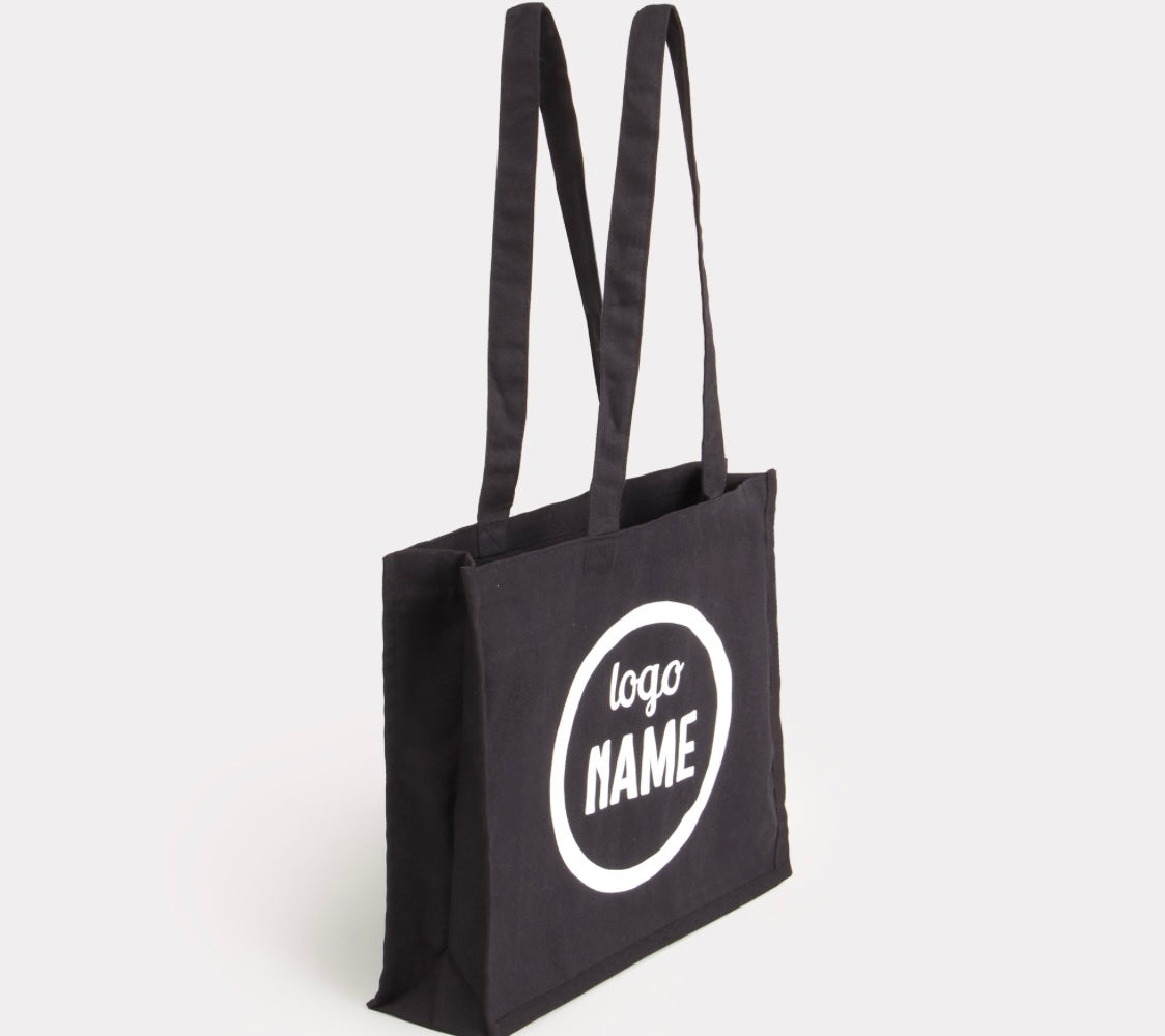 Canvas shopping bags from 100 pieces