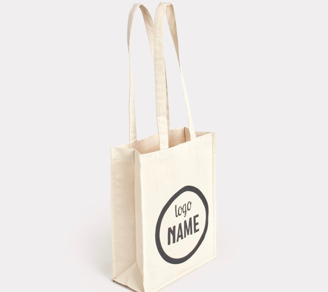 Canvas shopping bags from 100 pieces