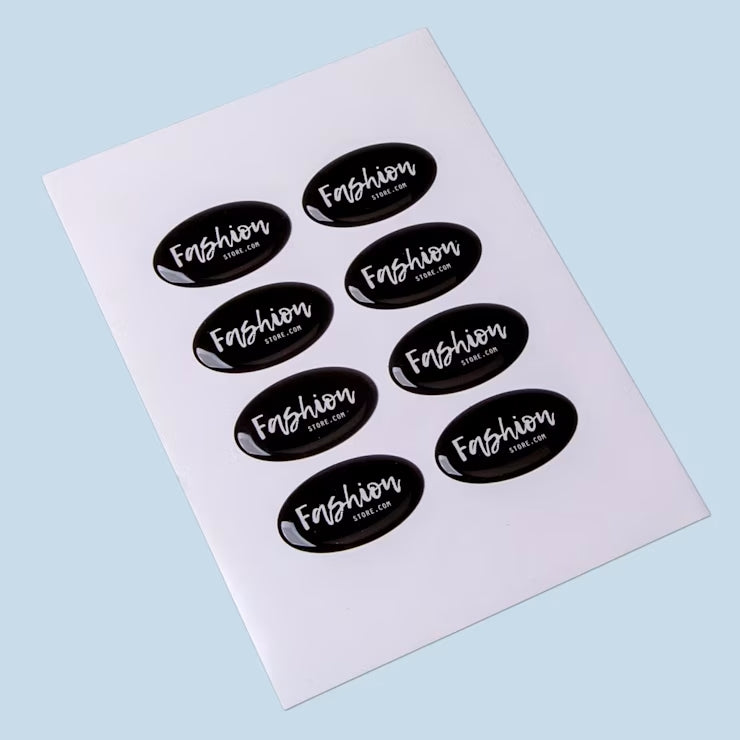 Doming (3D) stickers vanaf 50 stuks