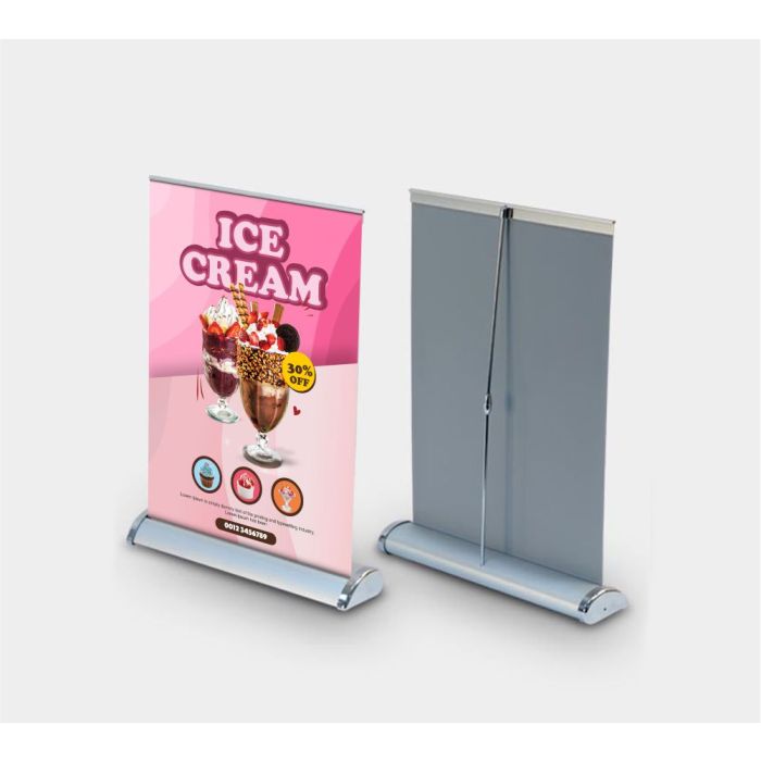 Roll-up banners mini
