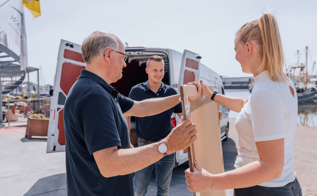 Feestdrukte = piektoeslagen… of kies voor onze eigen bezorgdienst