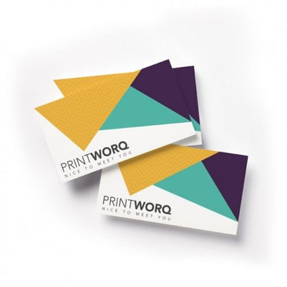 Visitekaartjes vanaf 50 stuks