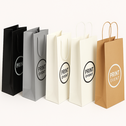 Paper wine bags from 100 pieces