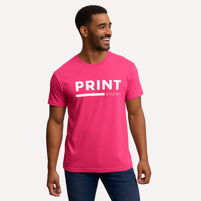 T-shirt's Basic bedrukt