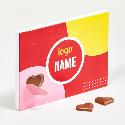 Chocolade mini hartjes