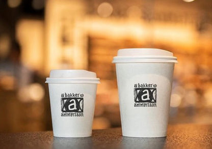 Reusable cups (with lid) colored from 300 pieces