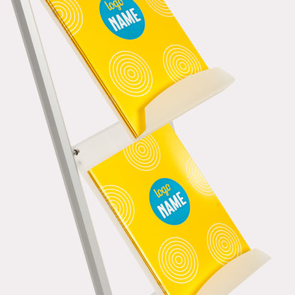 Triple deluxe folder displays