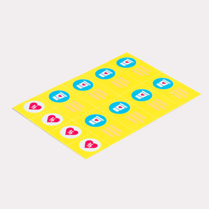 Consumption vouchers from 25 pieces