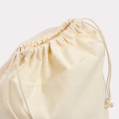 Katoenen zakjes met trekkoorden vanaf 100 stuks