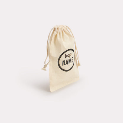 Katoenen zakjes met trekkoorden vanaf 100 stuks