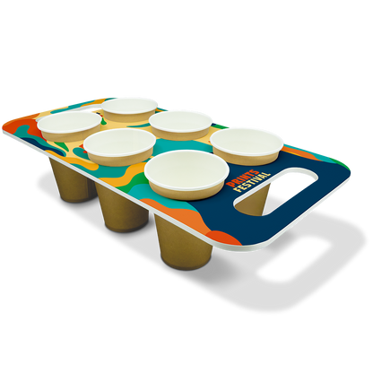 Draagtrays bedrukken vanaf 5 stuks