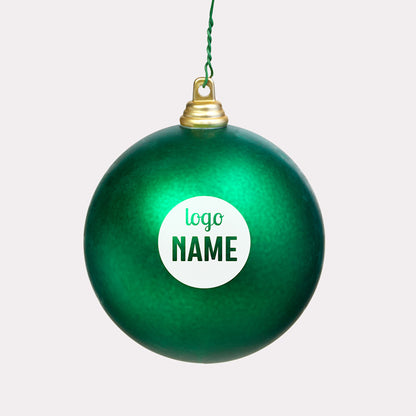 Kerstballen bedrukt vanaf 5 stuks