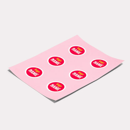Textielstickers vanaf 5 stuks