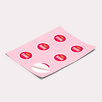 Textielstickers vanaf 5 stuks