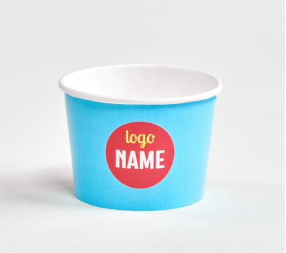 Ice cream cups from 750 pieces