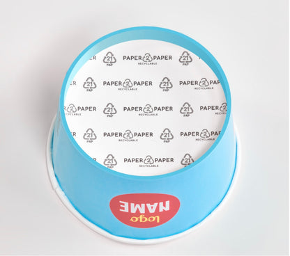 Ice cream cups from 750 pieces