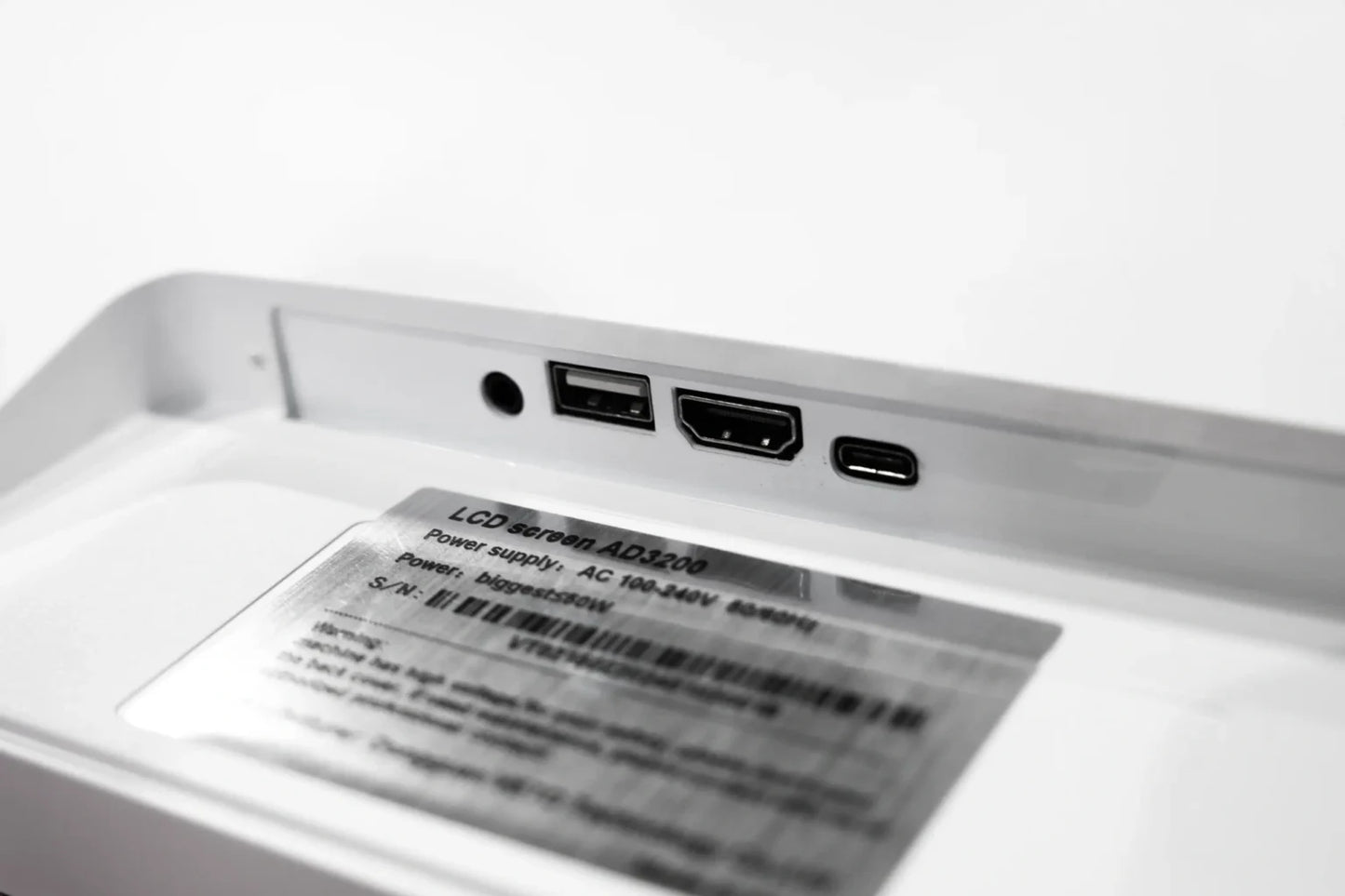 Video stand touchscreen