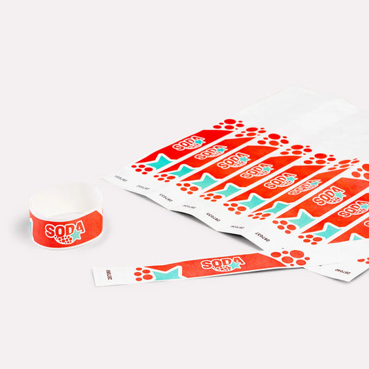 Tyvek wristbands