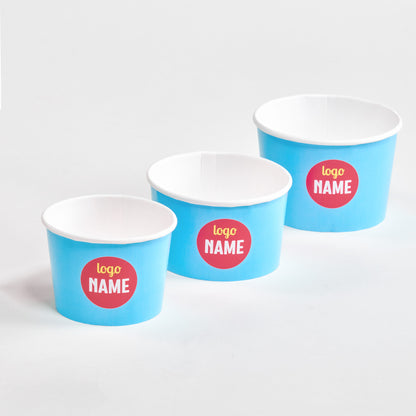 Ice cream cups from 750 pieces