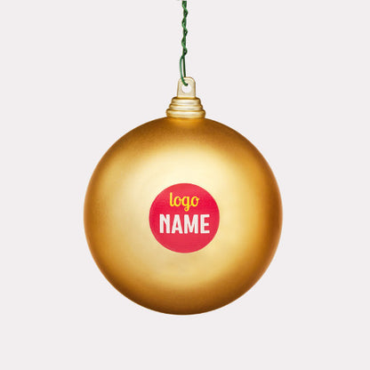 Kerstballen bedrukt vanaf 5 stuks