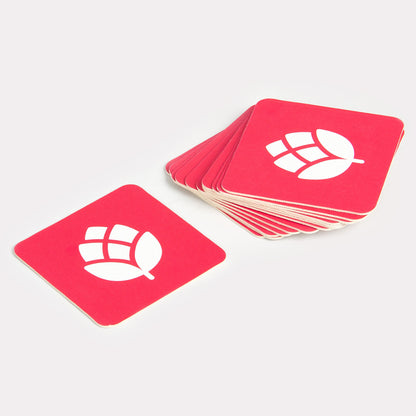 Beer mats from 10 pieces