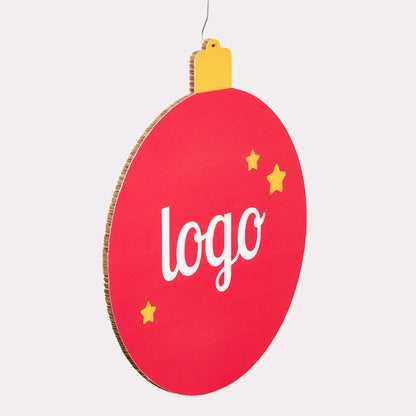 Re-board kerstdecoratie