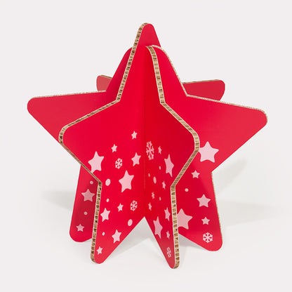 Re-board kerstdecoratie