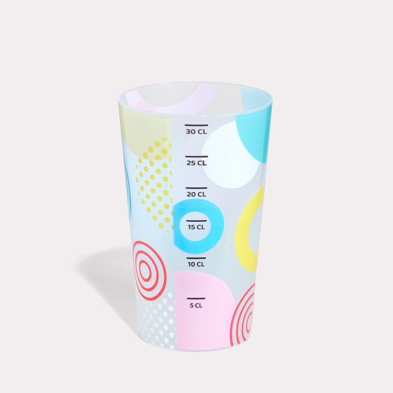 All-over bedrukte herbruikbare bekers vanaf 25 stuks