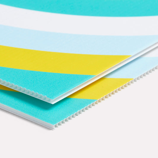 Polyprop (kanaalplaat) bedrukken