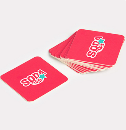 Beer mats from 10 pieces