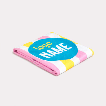 Handdoeken en strandlakens all-over bedrukt