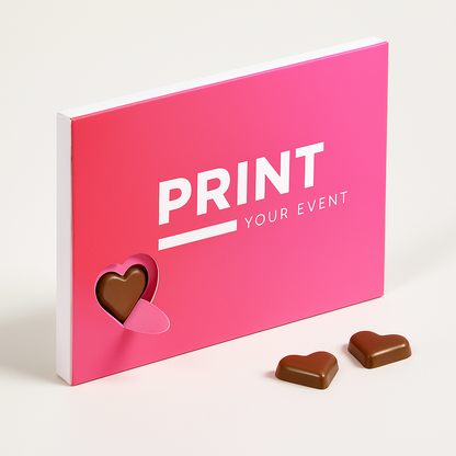 Chocolade mini hartjes