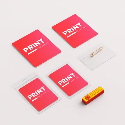 Naambadges vanaf 24 stuks