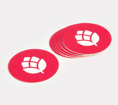 Beer mats from 10 pieces