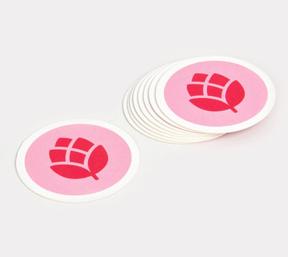 Beer mats from 10 pieces