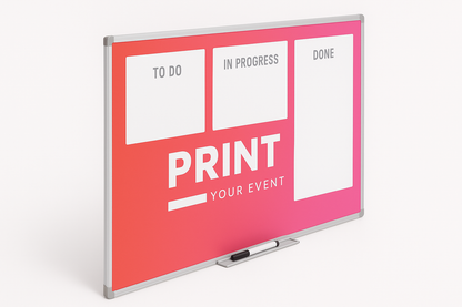 Premium bedrukte whiteboards