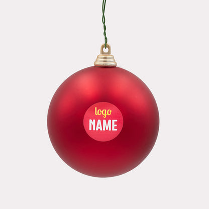 Kerstballen bedrukt vanaf 5 stuks