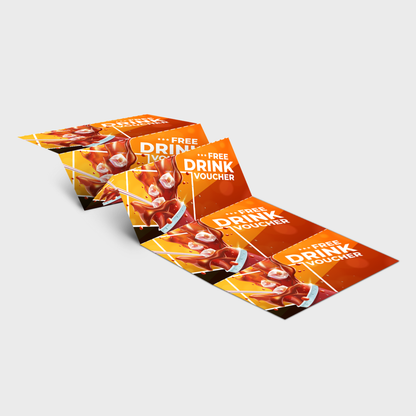 Consumption vouchers from 25 pieces