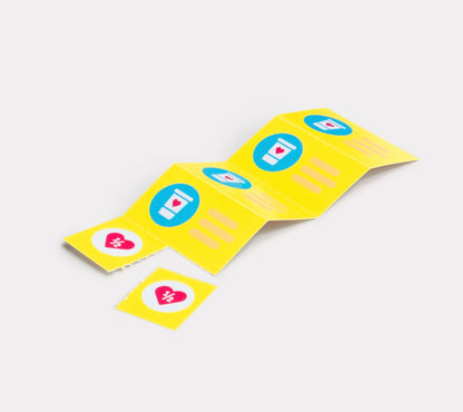 Consumption vouchers from 25 pieces