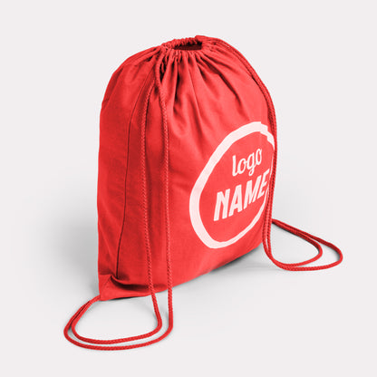 Katoenen gymtassen vanaf 25 stuks