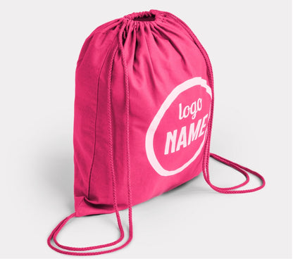 Katoenen gymtassen vanaf 25 stuks