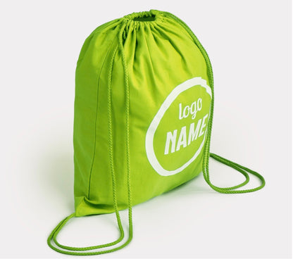 Katoenen gymtassen vanaf 25 stuks